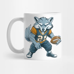 American Football Wolves Touchdown Mug